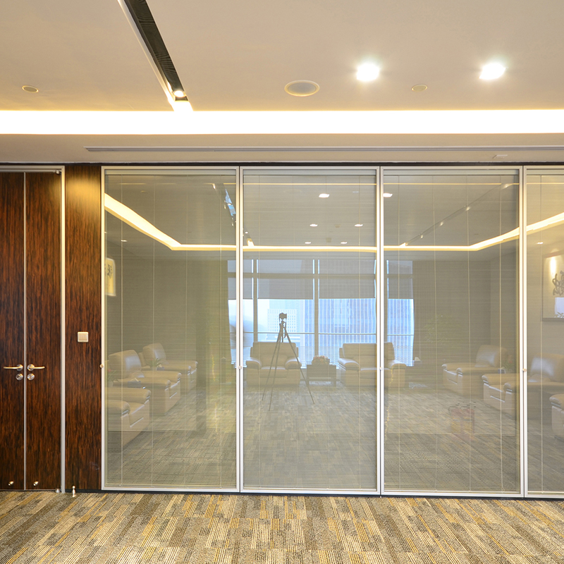 Double Glazed Louver Partition