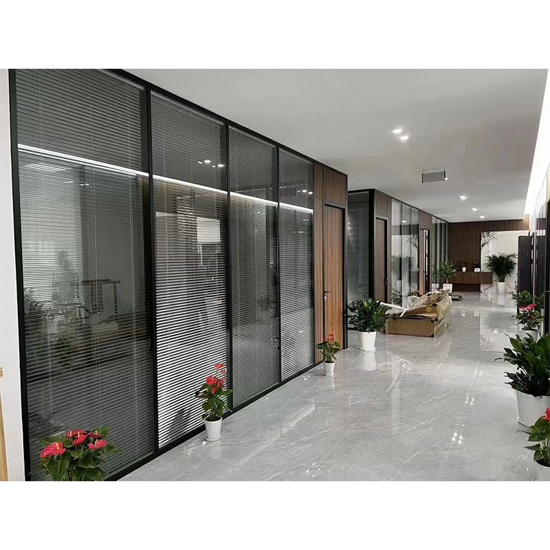 Double Glazed Louver Partition