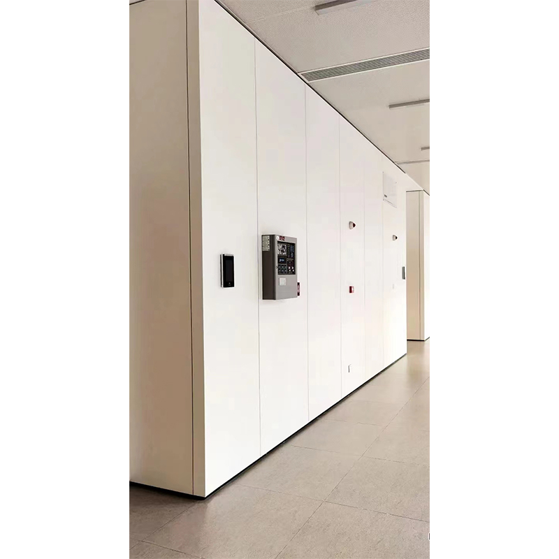 Prefabricated steel plate clad wall partition (single layer)