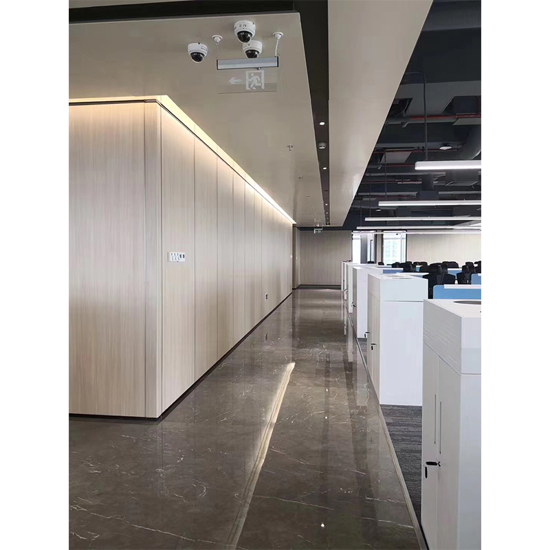 Prefabricated steel plate clad wall partition (single layer)