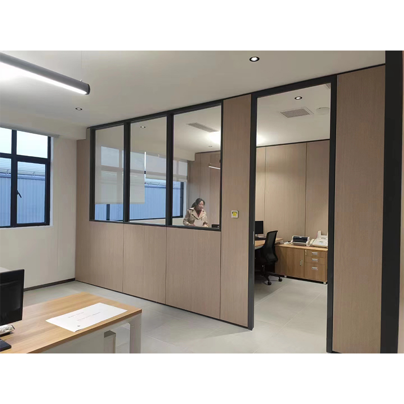 Class C double glass partition