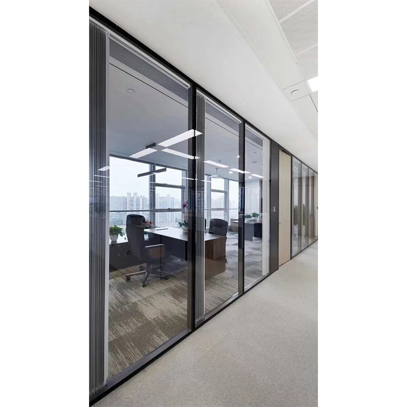 Class C double glass partition